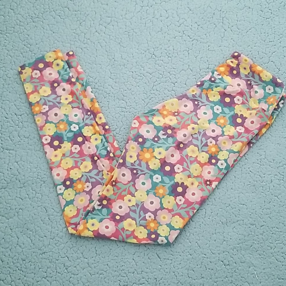 LulaRoe flower legging